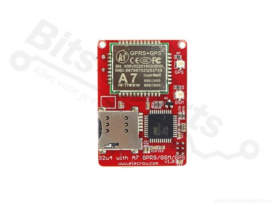 ATmega32U4 with A7 GPRS GSM module